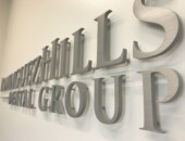 reception sign