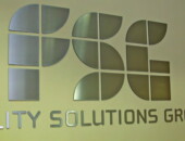 metal sign